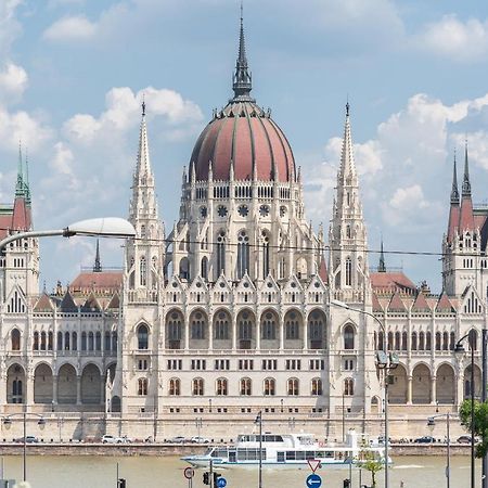 Bright Studio With Parliament View, Free Parking Budapeste Exterior foto