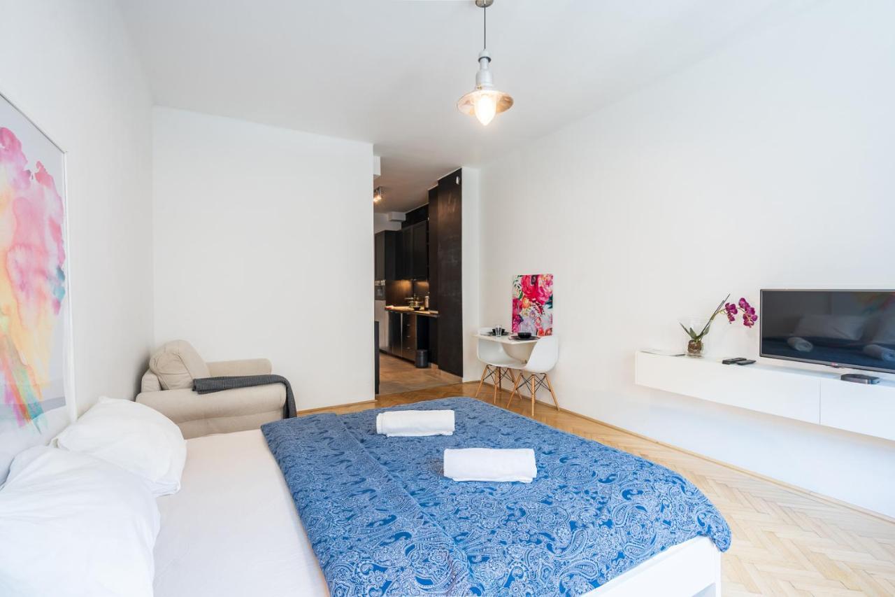 Bright Studio With Parliament View, Free Parking Budapeste Exterior foto